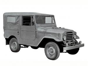 Toyota Land Cruiser 20 Canvas Top 1958 года